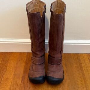 Keen Kaci Leather Tall Boots W9